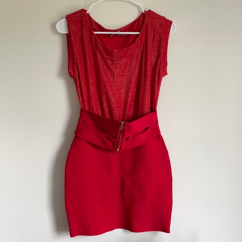 Wow couture red dress